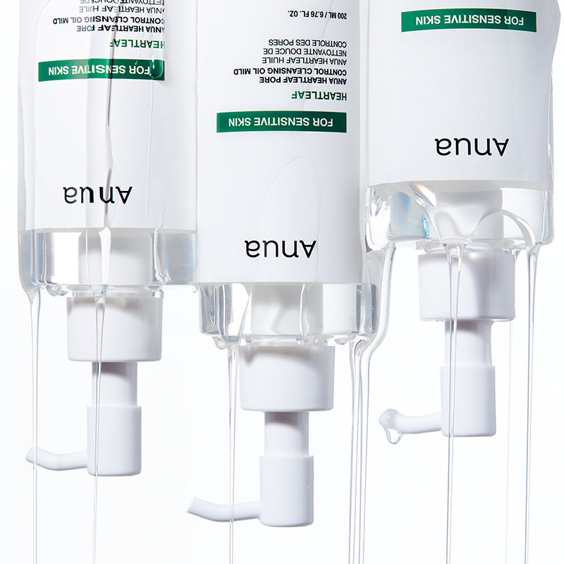 Óleo de Limpeza Suave Heartleaf para Controle dos Poros