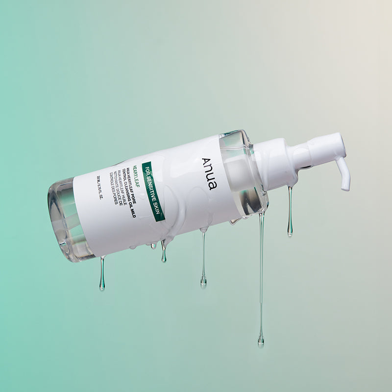 Óleo de Limpeza Suave Heartleaf para Controle dos Poros