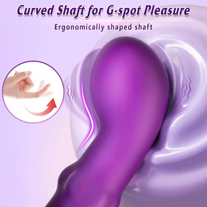 💜 Vibrador Rotativo 4 em 1 – O Coelho Mágico do Prazer Feminino💜
