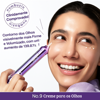 Creme de Olhos Numbuzin No.9 NAD+ Retinol Volumetox