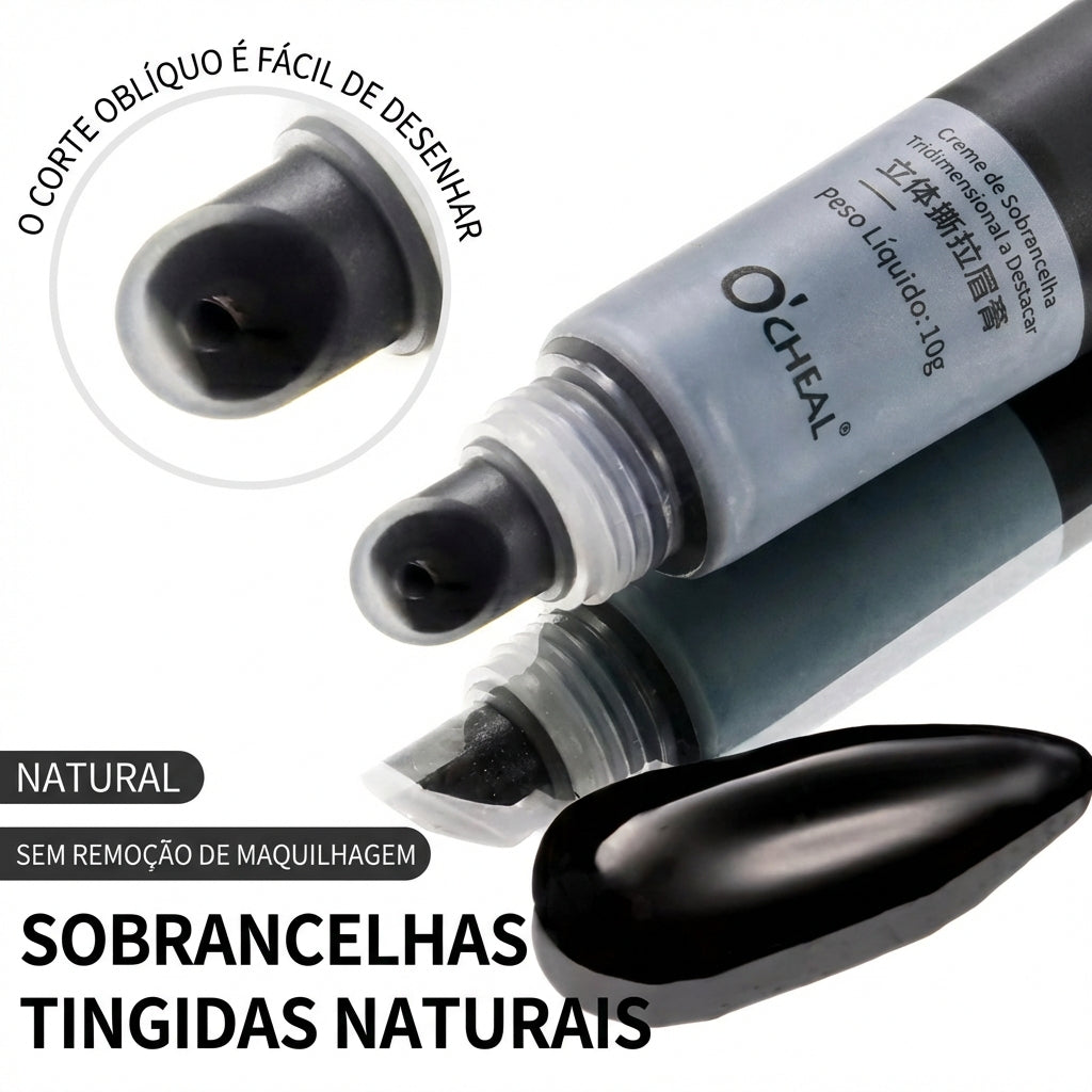 Creme de sobrancelhas semipermanente